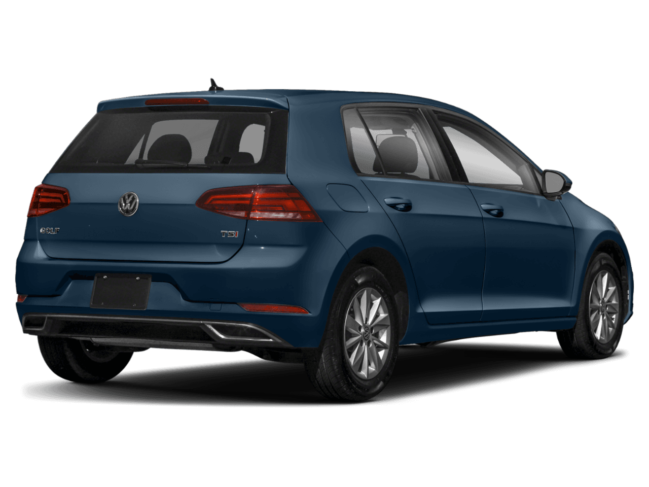 2020 Volkswagen Golf TSI - Rear 3/4, facing to the right
