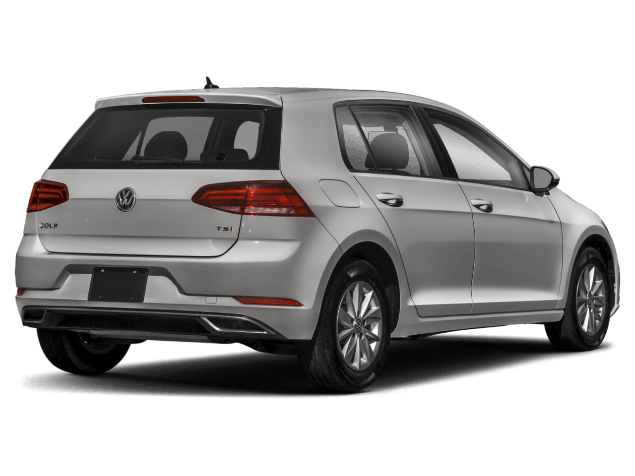 2020 Volkswagen Golf TSI - Rear 3/4, facing to the right