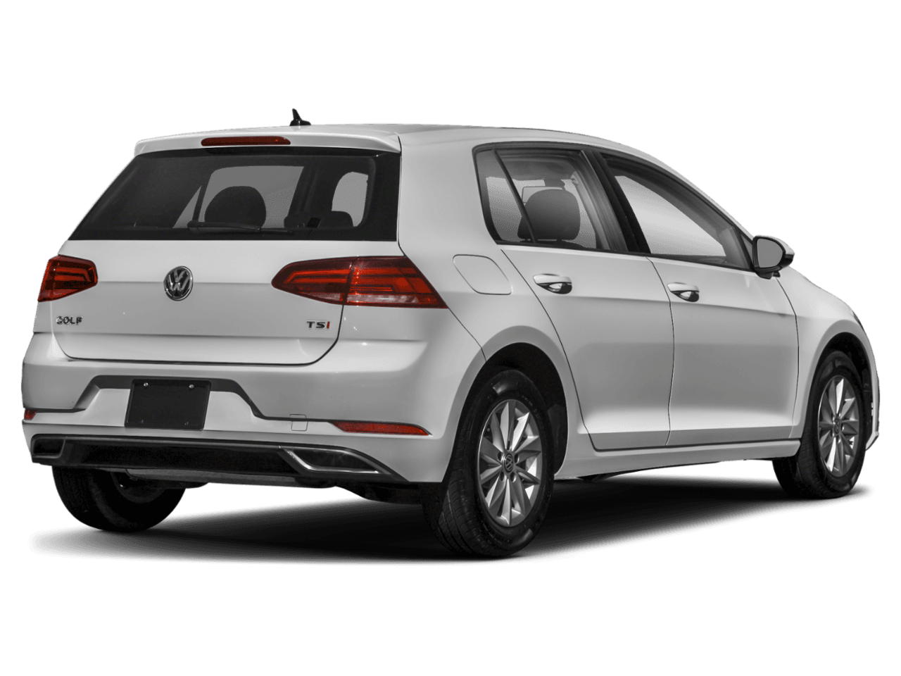 2020 Volkswagen Golf TSI - Rear 3/4, facing to the right