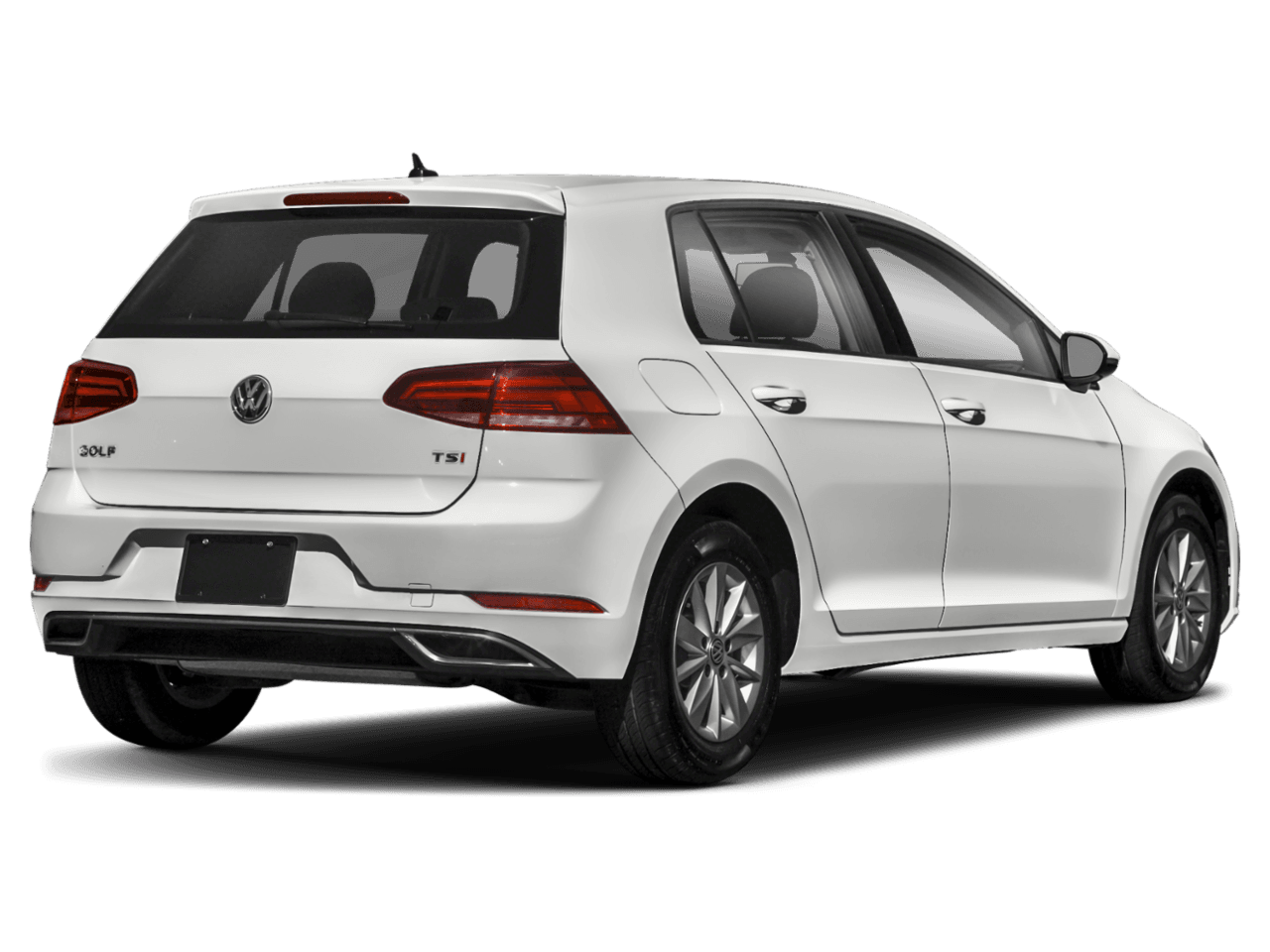 2020 Volkswagen Golf TSI - Rear 3/4, facing to the right