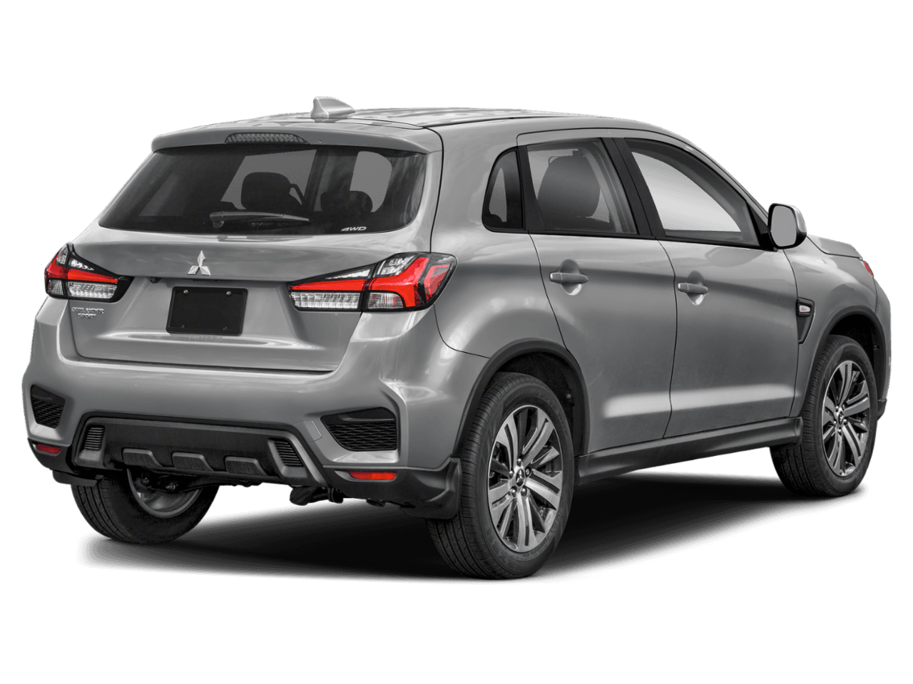 2020 Mitsubishi Outlander Sport ES 2.0 - Rear 3/4, facing to the right