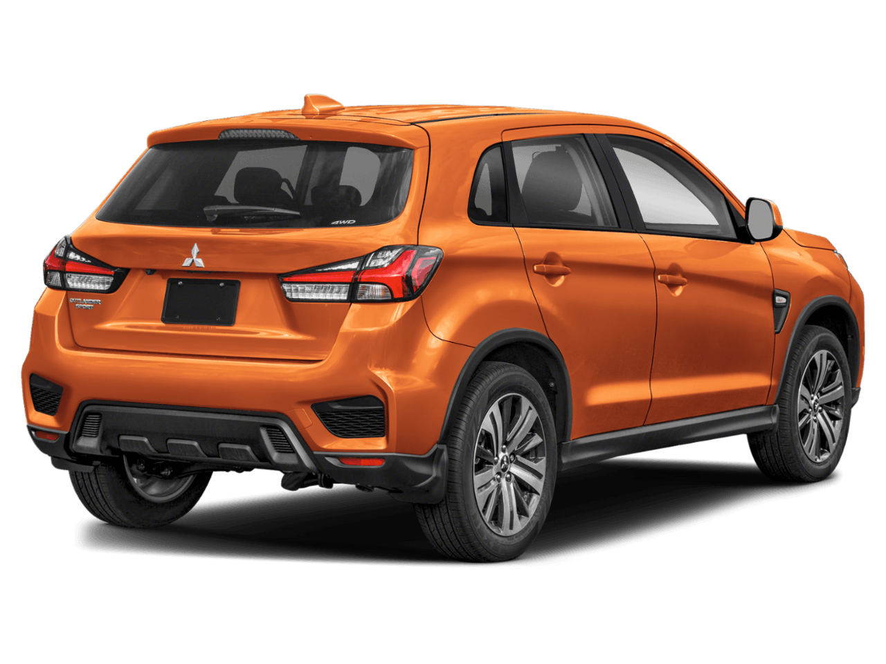 2020 Mitsubishi Outlander Sport ES 2.0 - Rear 3/4, facing to the right