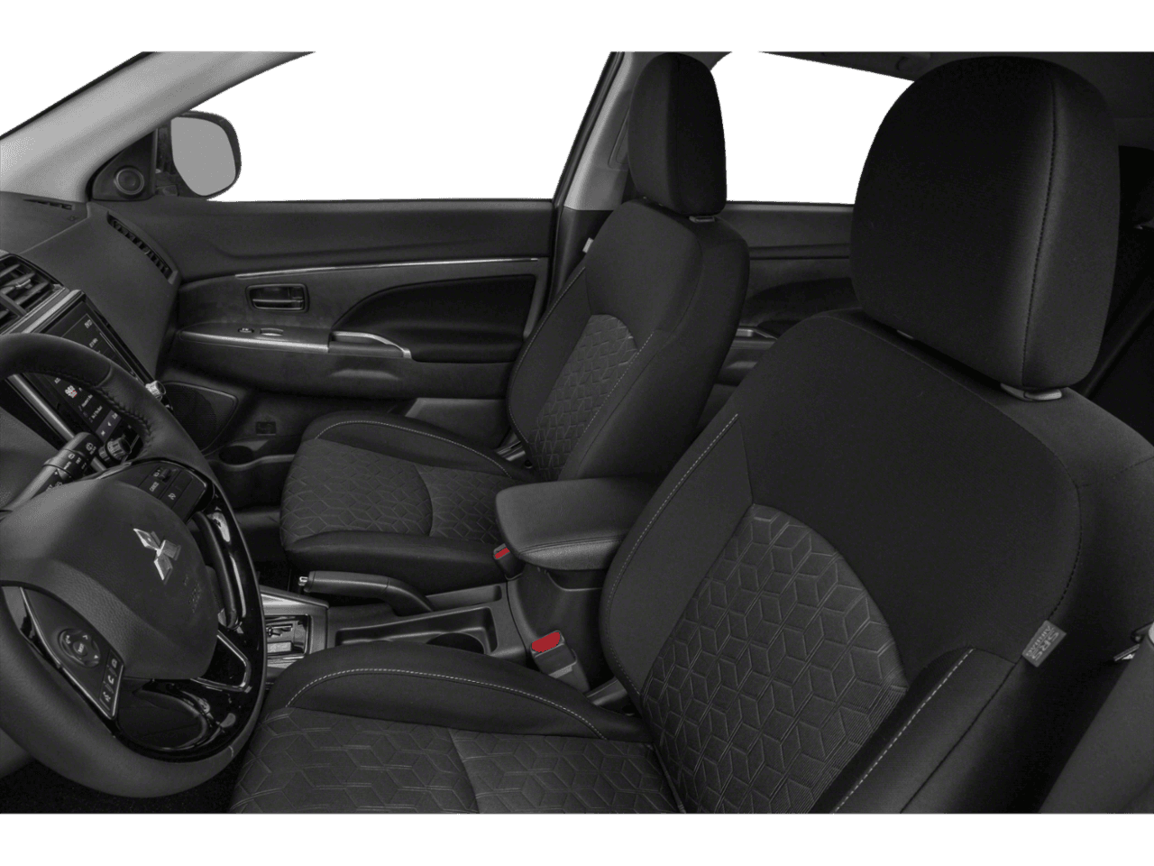 2020 Mitsubishi Outlander Sport SE 2.0 - Interior Driver's Side with Door Open, Front Seat Feature