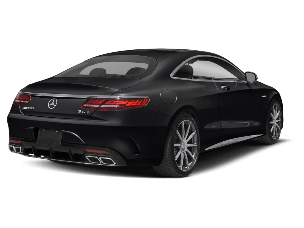 2020 Mercedes-Benz S-Class AMG S 63 - Rear 3/4, facing to the right