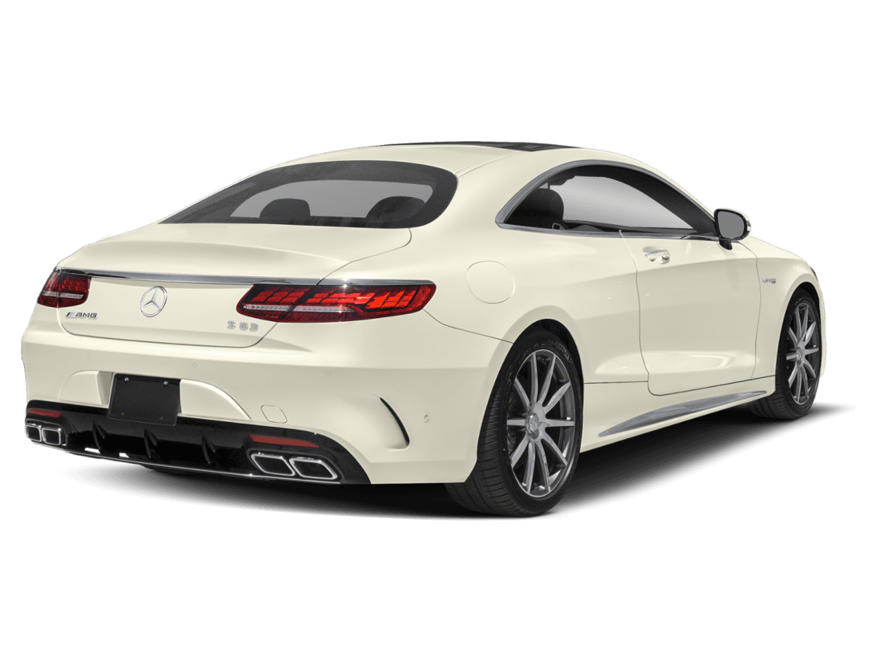 2020 Mercedes-Benz S-Class AMG S 63 - Rear 3/4, facing to the right