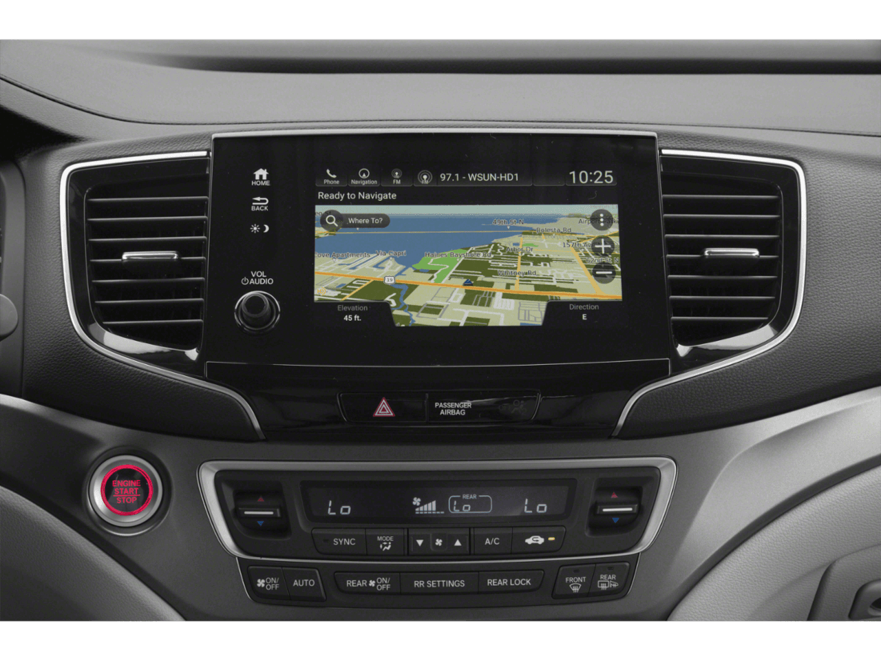 2020 Honda Pilot EX-L w/Navi & RES AWD - Interior Navigation System