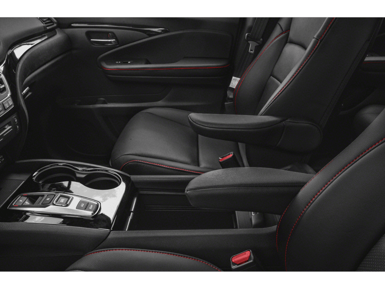 2020 Honda Pilot Black Edition AWD - Interior Center Storage Console