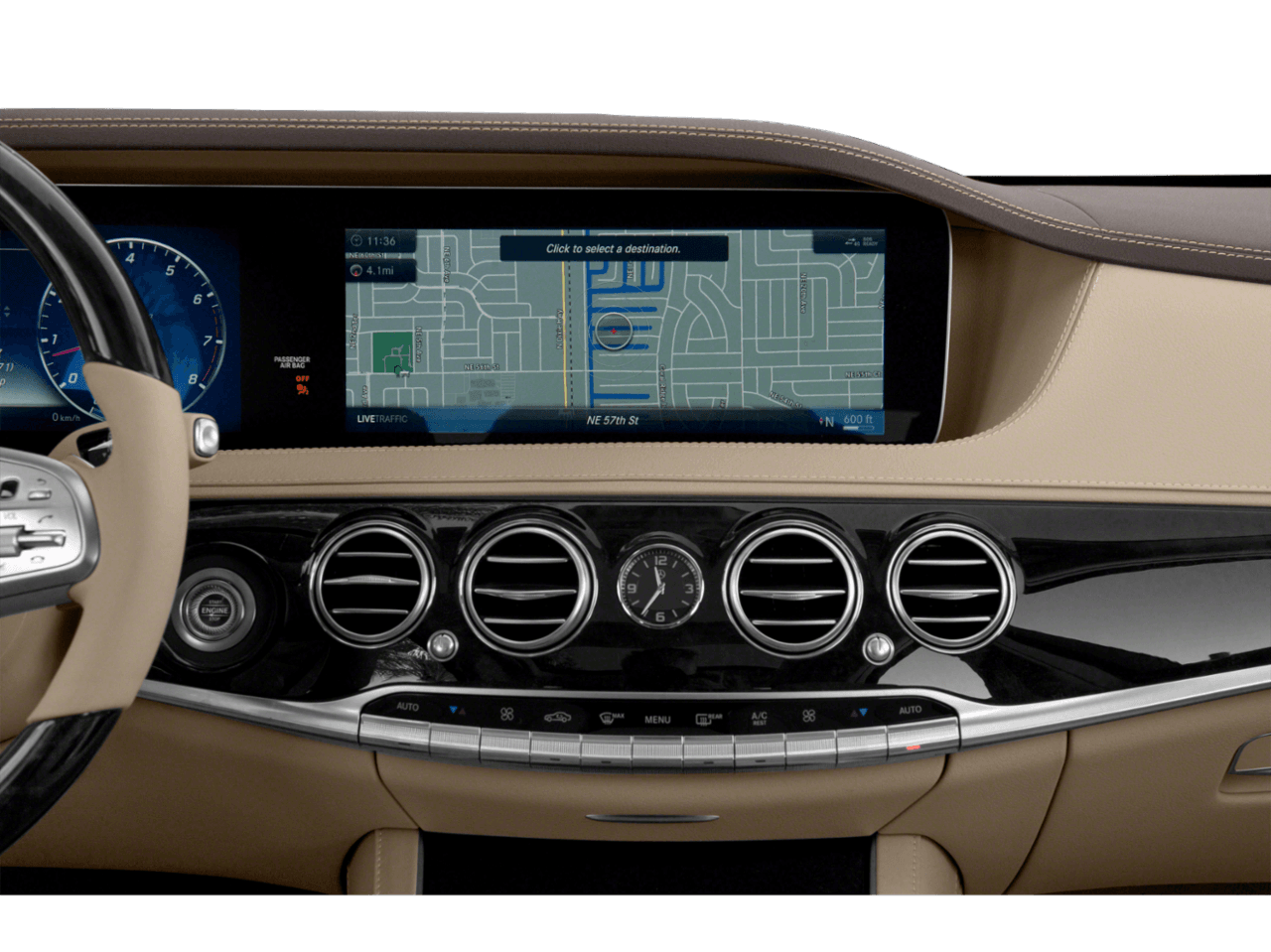 2020 Mercedes-Benz S-Class S 560 - Interior Navigation System