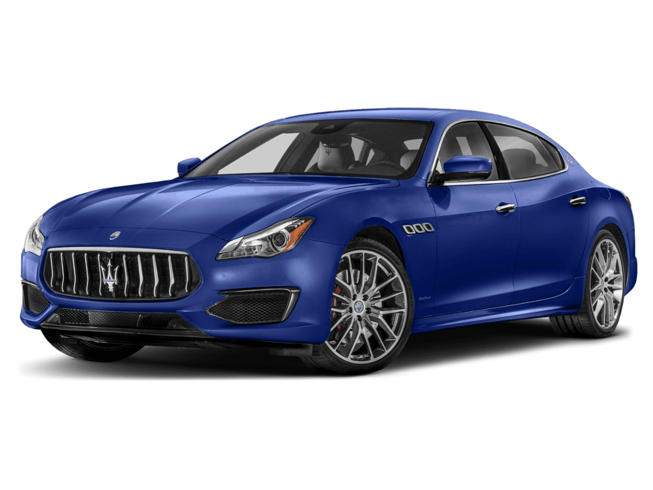 2020 Maserati Quattroporte GTS GranSport - Front 3/4, facing to the left