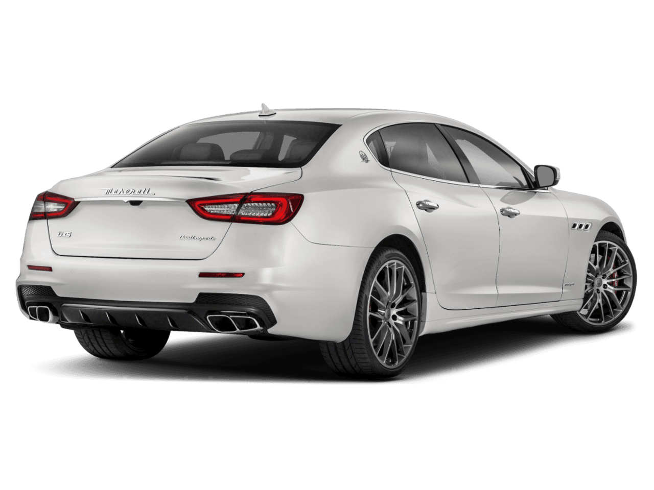 2020 Maserati Quattroporte GTS GranSport - Rear 3/4, facing to the right
