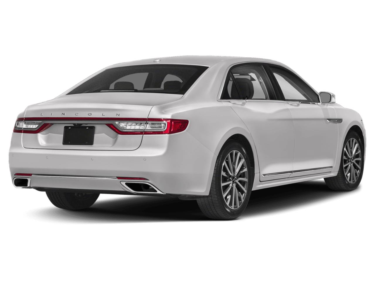 2020 Lincoln Continental Standard - Rear 3/4, facing to the right