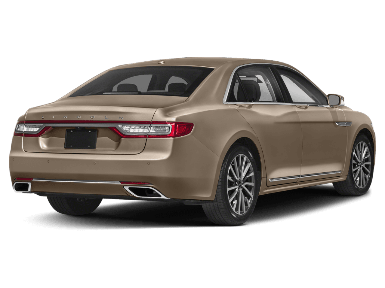 2020 Lincoln Continental Reserve - Rear 3/4, facing to the right