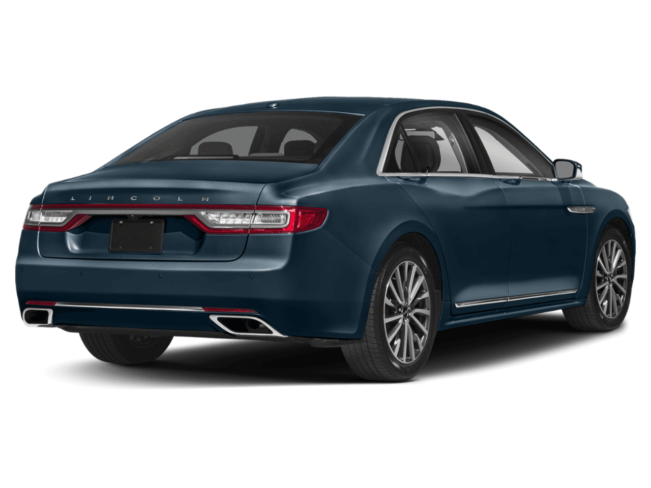 2020 Lincoln Continental Standard - Rear 3/4, facing to the right