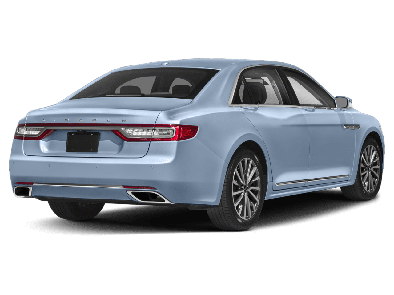 2020 Lincoln Continental Black Label - Rear 3/4, facing to the right