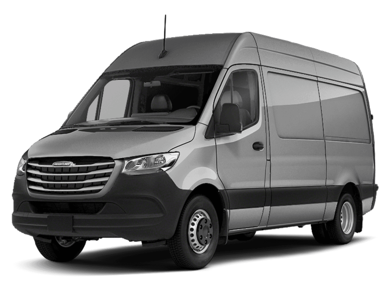 2020 Freightliner Sprinter Cargo Van  - Front 3/4, facing to the left
