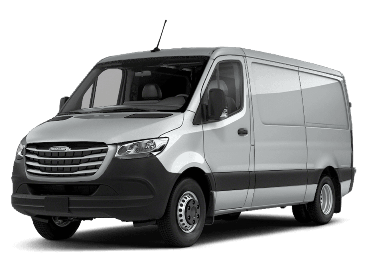 2020 Freightliner Sprinter Cargo Van  - Front 3/4, facing to the left
