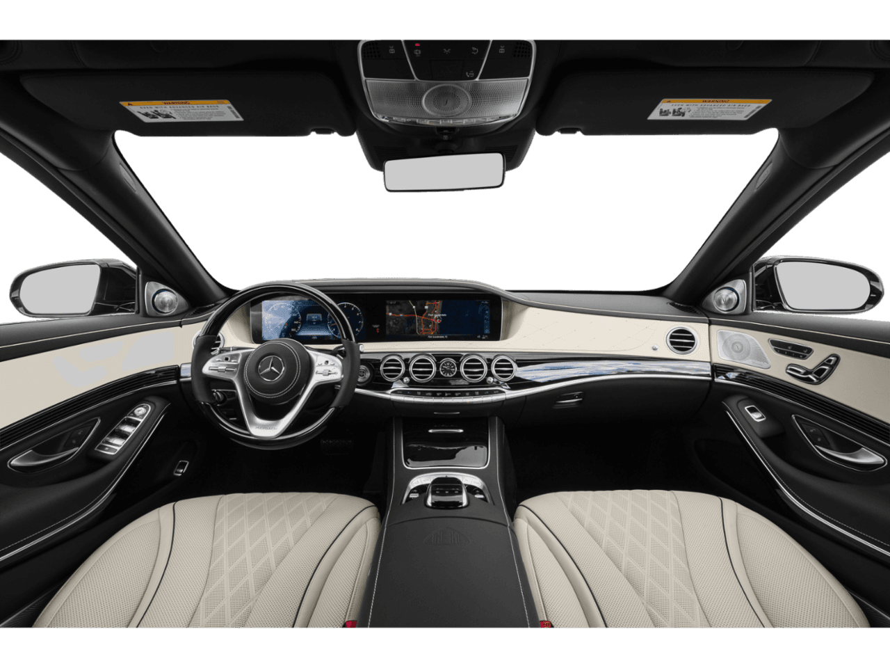 2020 Mercedes-Benz S-Class Maybach S 560 - Interior Full Dash Basic
