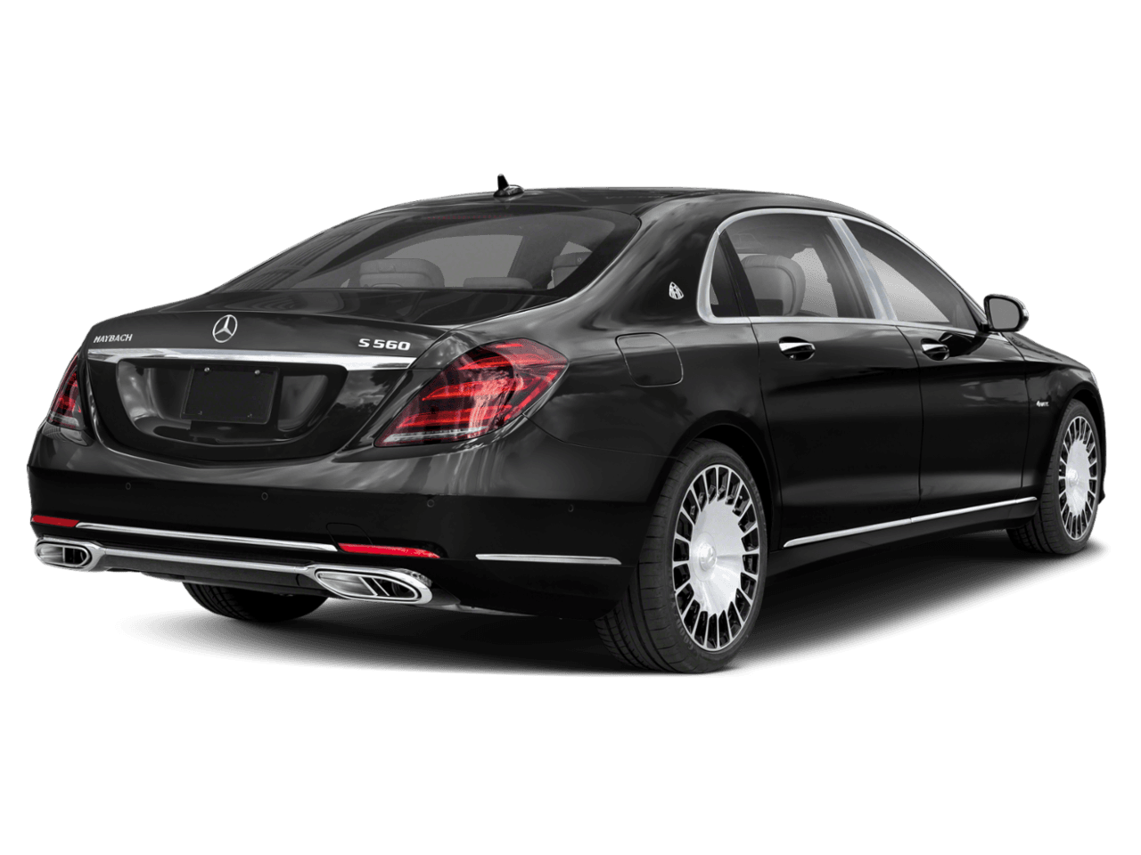 2020 Mercedes-Benz S-Class Maybach S 560 - Rear 3/4, facing to the right