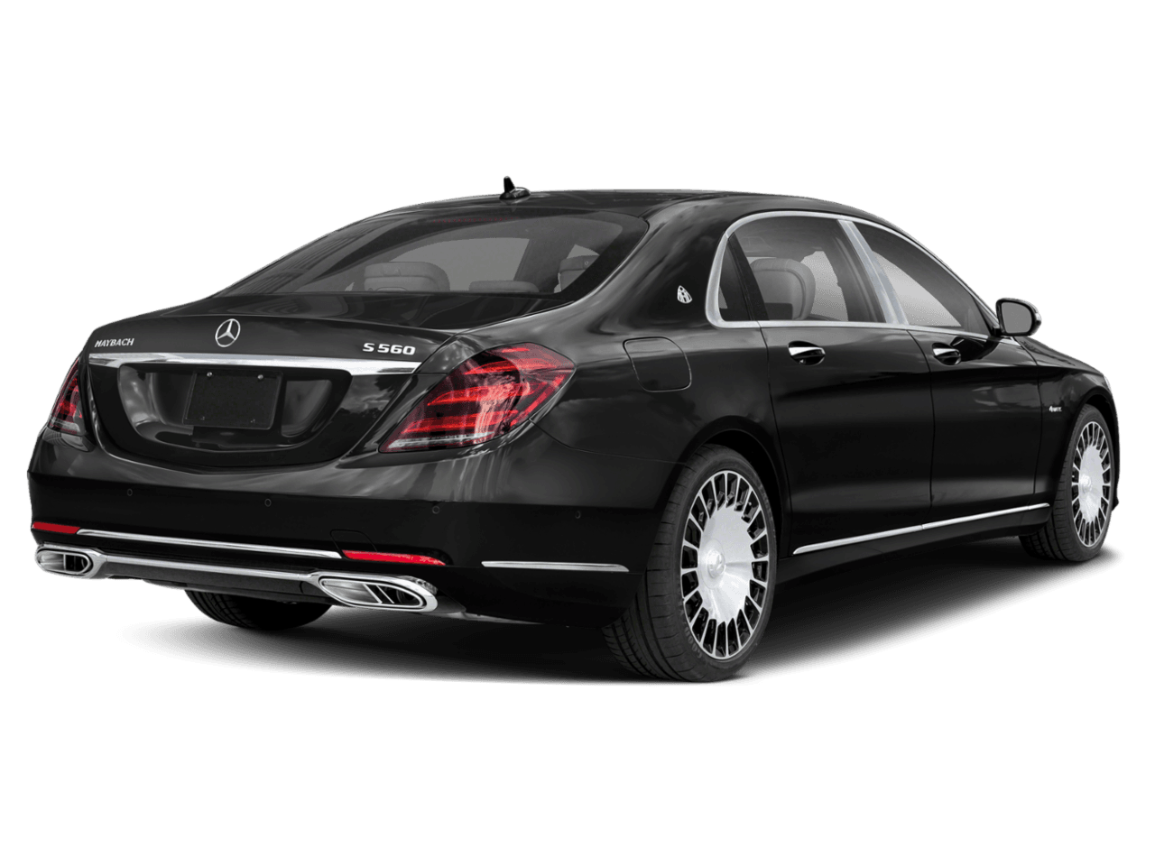 2020 Mercedes-Benz S-Class Maybach S 560 - Rear 3/4, facing to the right