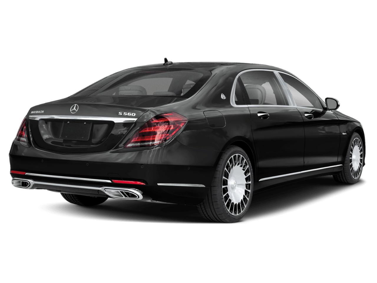 2020 Mercedes-Benz S-Class Maybach S 560 - Rear 3/4, facing to the right