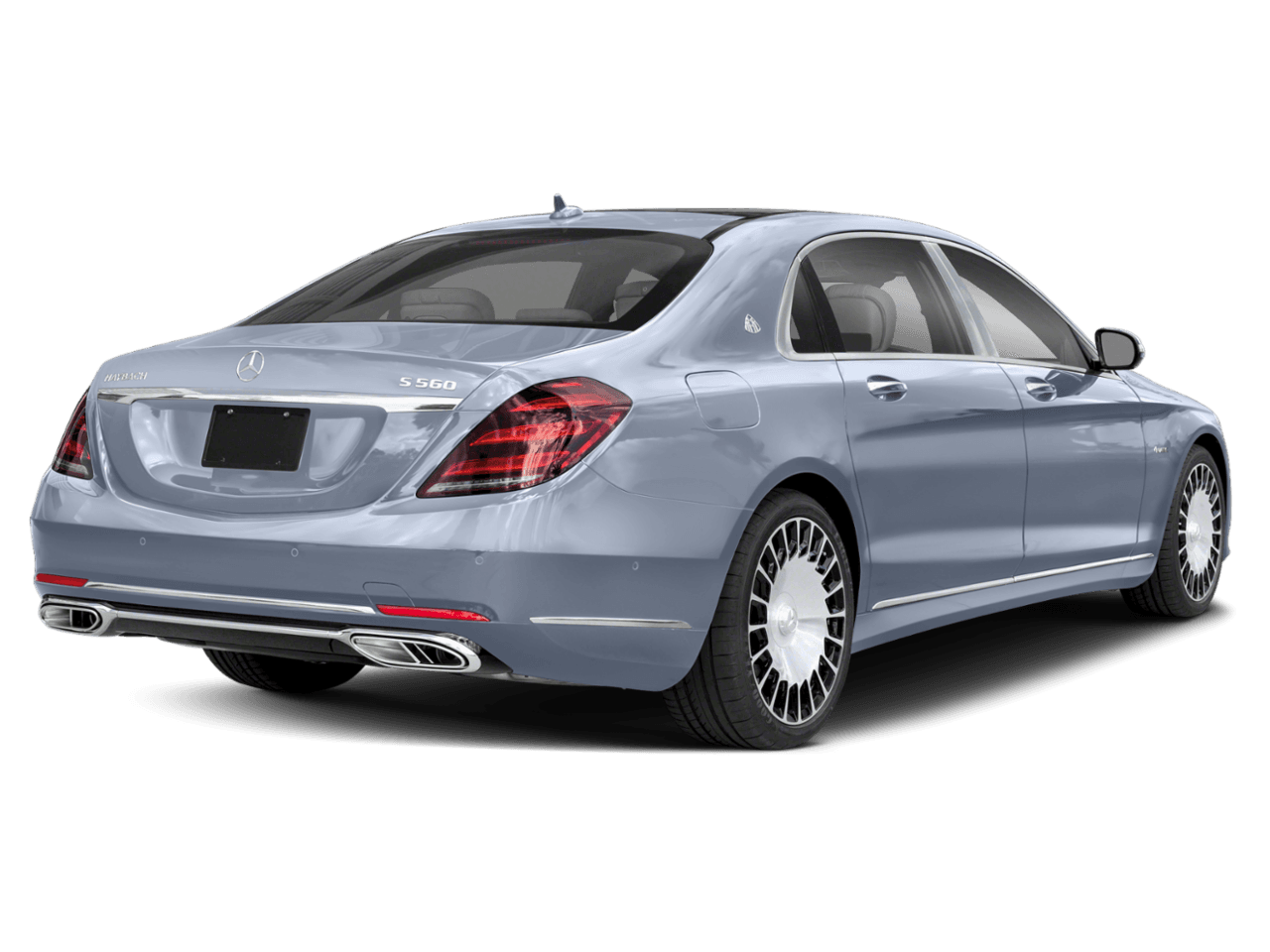 2020 Mercedes-Benz S-Class Maybach S 560 - Rear 3/4, facing to the right