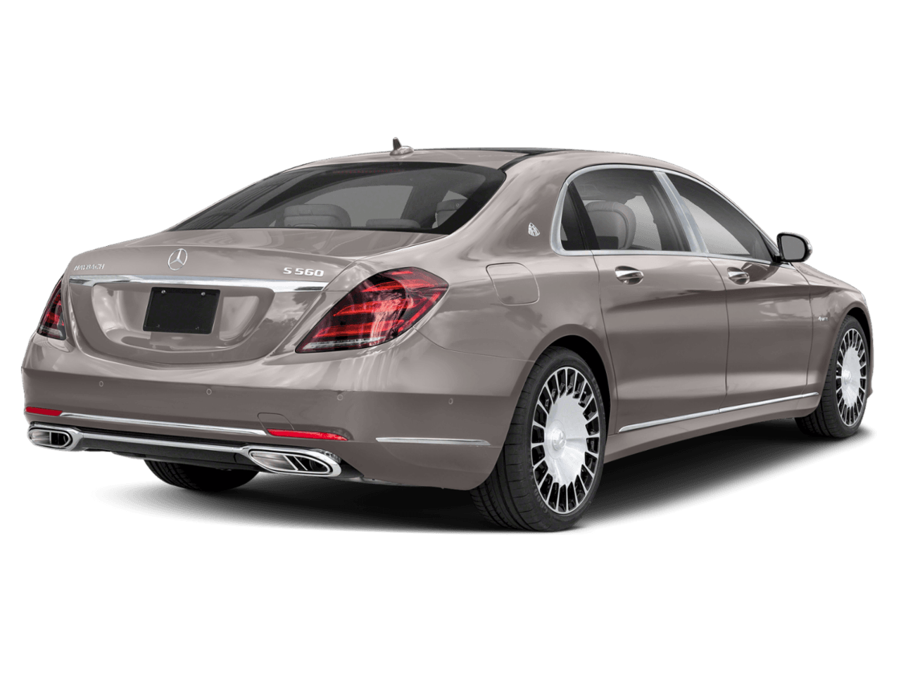 2020 Mercedes-Benz S-Class Maybach S 560 - Rear 3/4, facing to the right