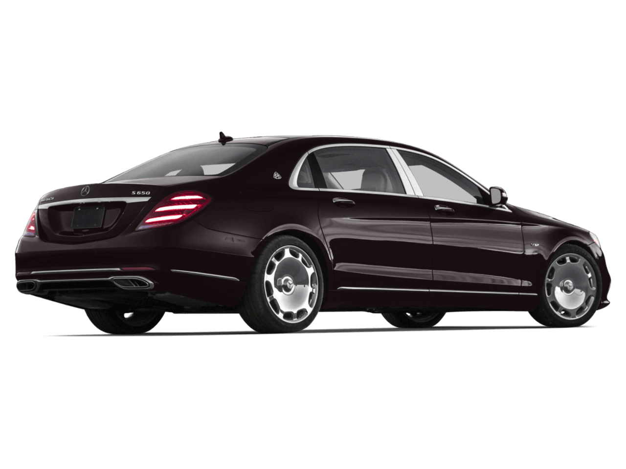 2020 Mercedes-Benz S-Class Maybach S 650 - Rear 3/4, facing to the right