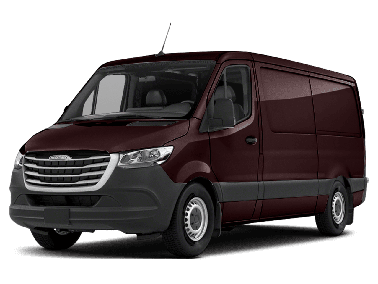 2020 Freightliner Sprinter Cargo Van  - Front 3/4, facing to the left