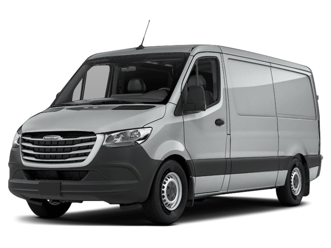 2020 Freightliner Sprinter Cargo Van  - Front 3/4, facing to the left