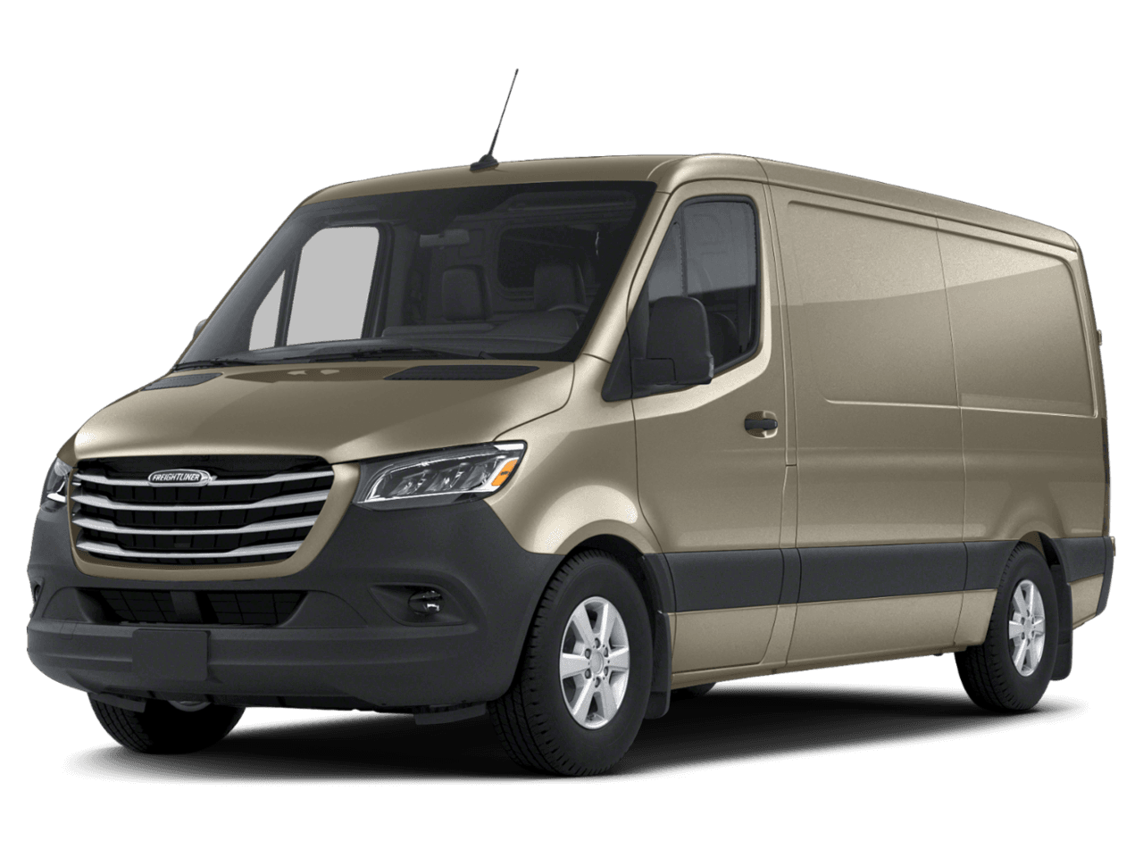 2020 Freightliner Sprinter Cargo Van  - Front 3/4, facing to the left
