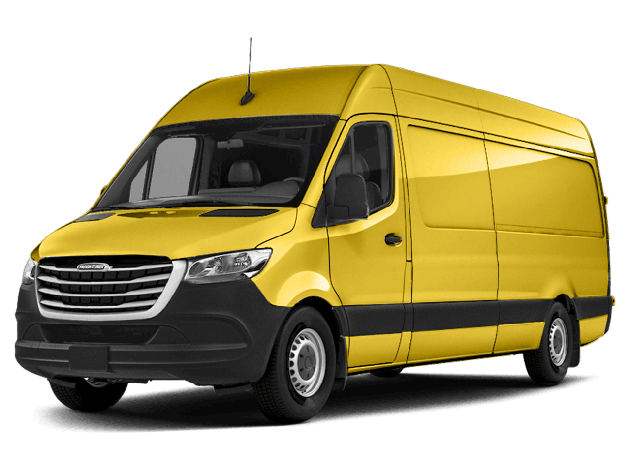 2020 Freightliner Sprinter Cargo Van  - Front 3/4, facing to the left