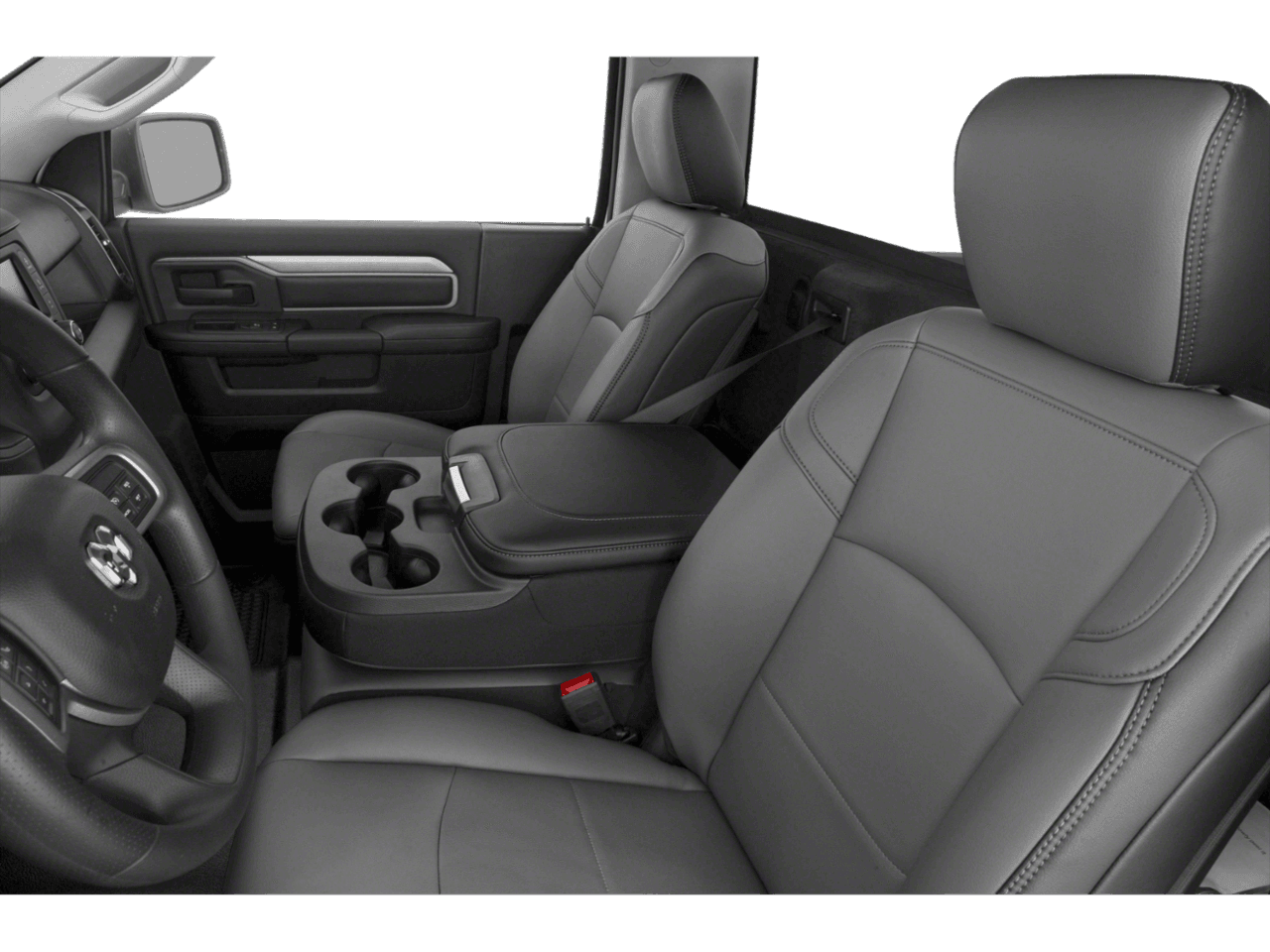 2020 Ram 2500 Tradesman - Interior Driver's Side with Door Open, Front Seat Feature