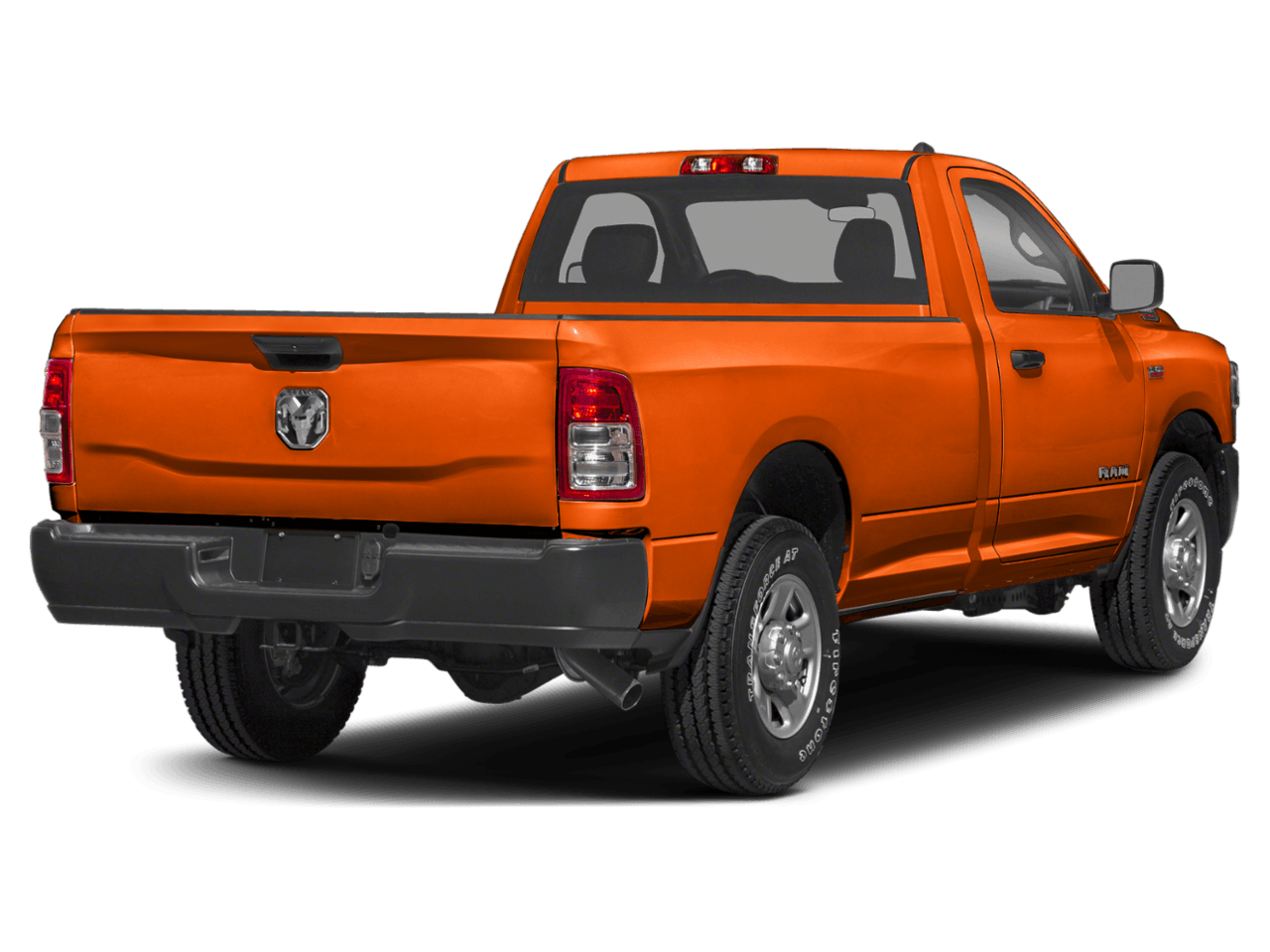 2020 Ram 2500 Tradesman - Rear 3/4, facing to the right