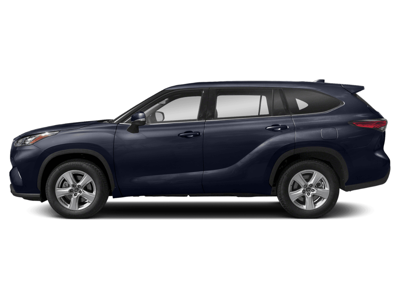 2020 Toyota Highlander LE - Profile, facing to the left