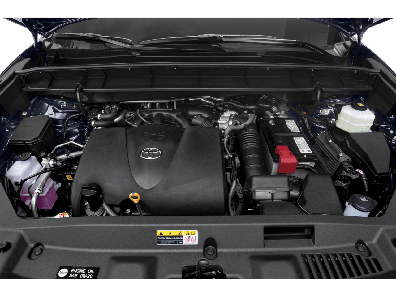 2020 Toyota Highlander Limited - Interior Engine Shot Feature