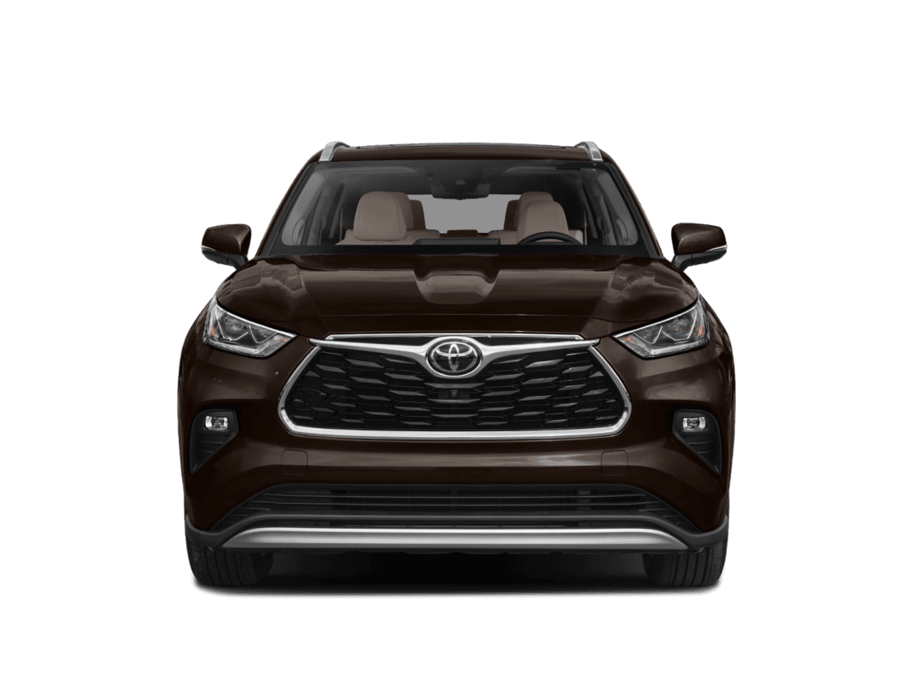 2020 Toyota Highlander Platinum - Front (full)