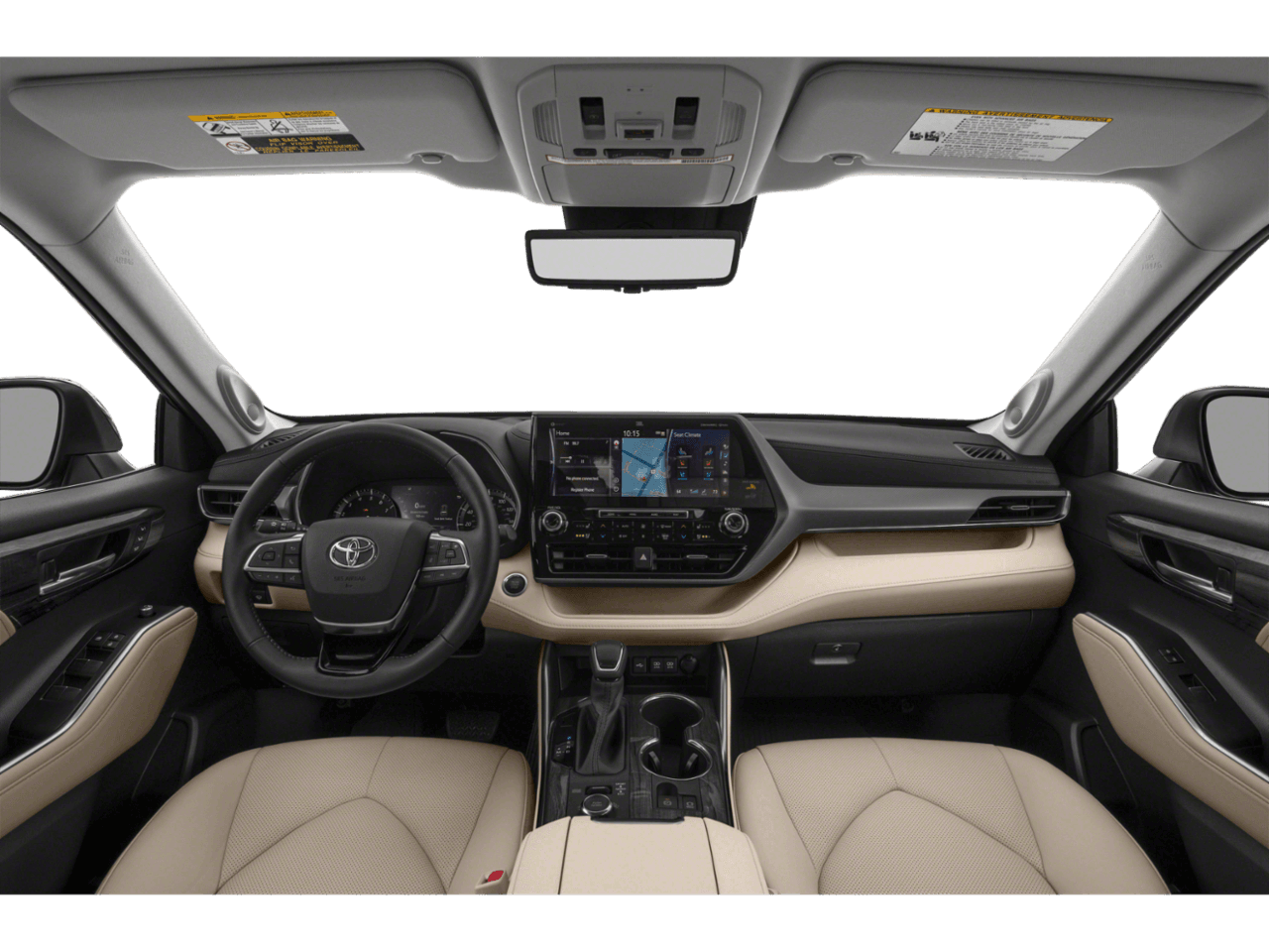 2020 Toyota Highlander Platinum - Interior Full Dash Basic