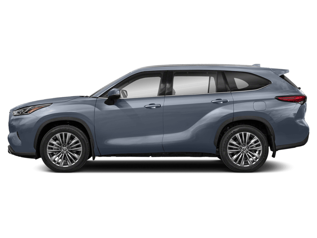 2020 Toyota Highlander Platinum - Profile, facing to the left