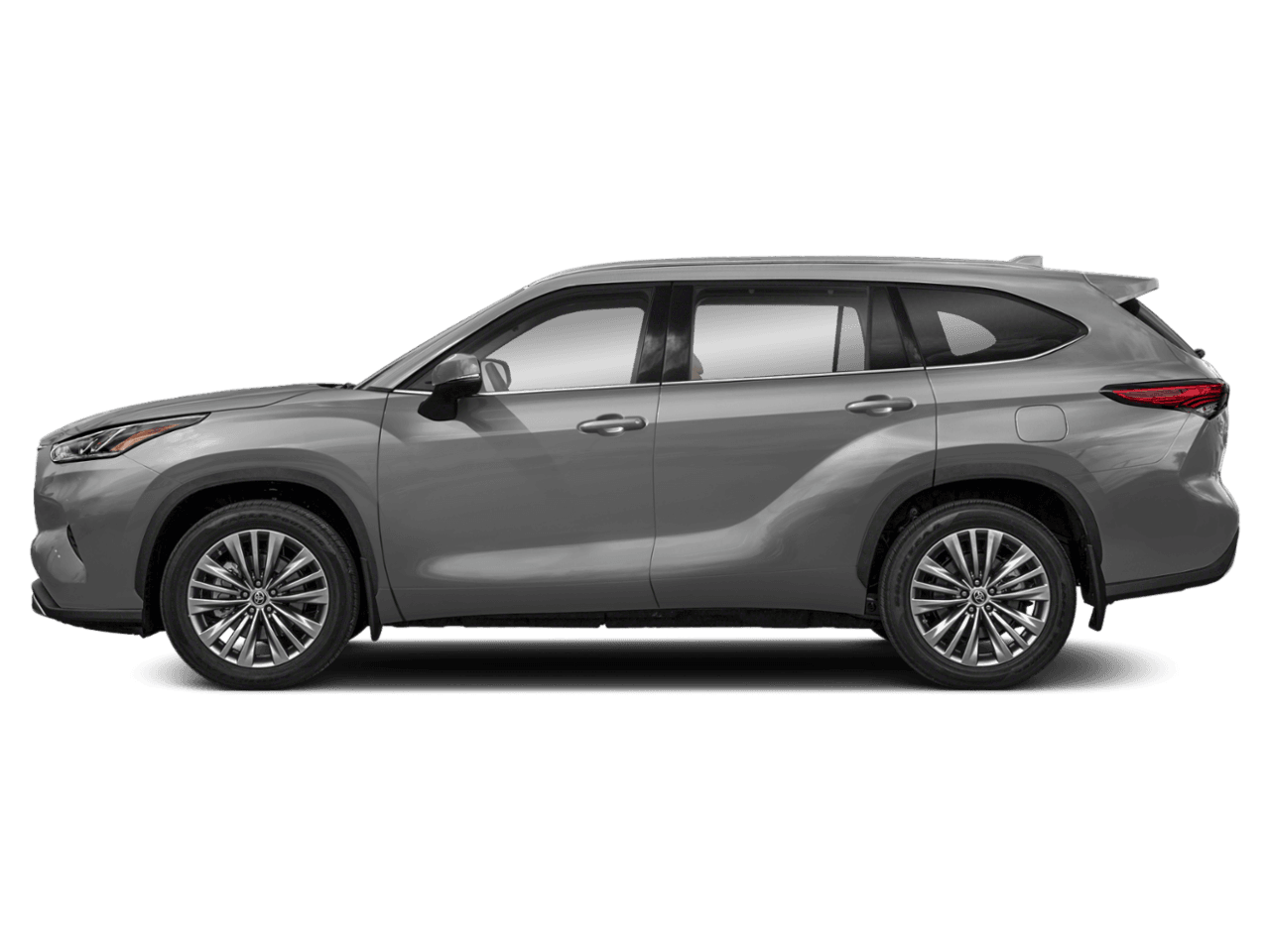 2020 Toyota Highlander Platinum - Profile, facing to the left
