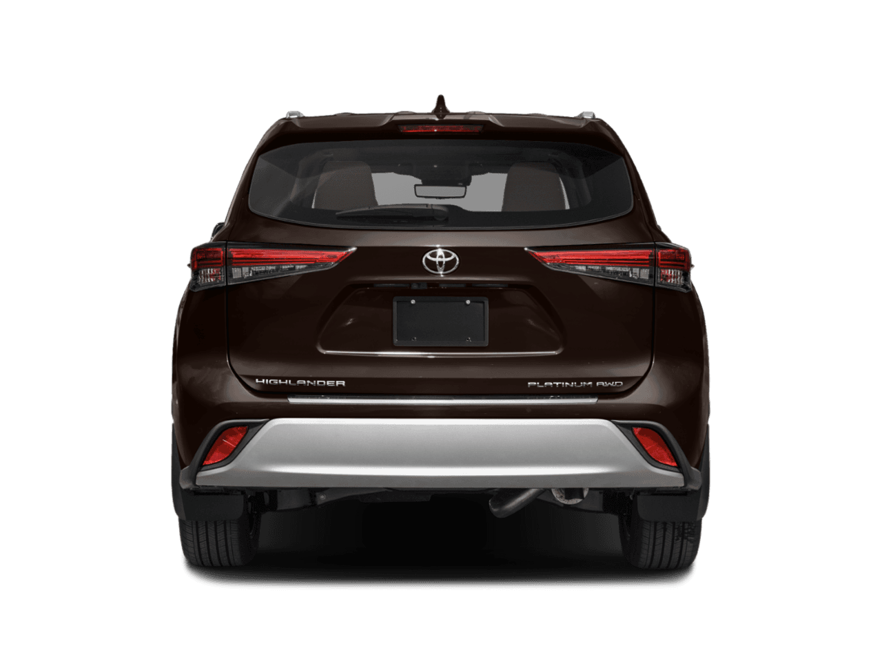 2020 Toyota Highlander Platinum - Rear (full)