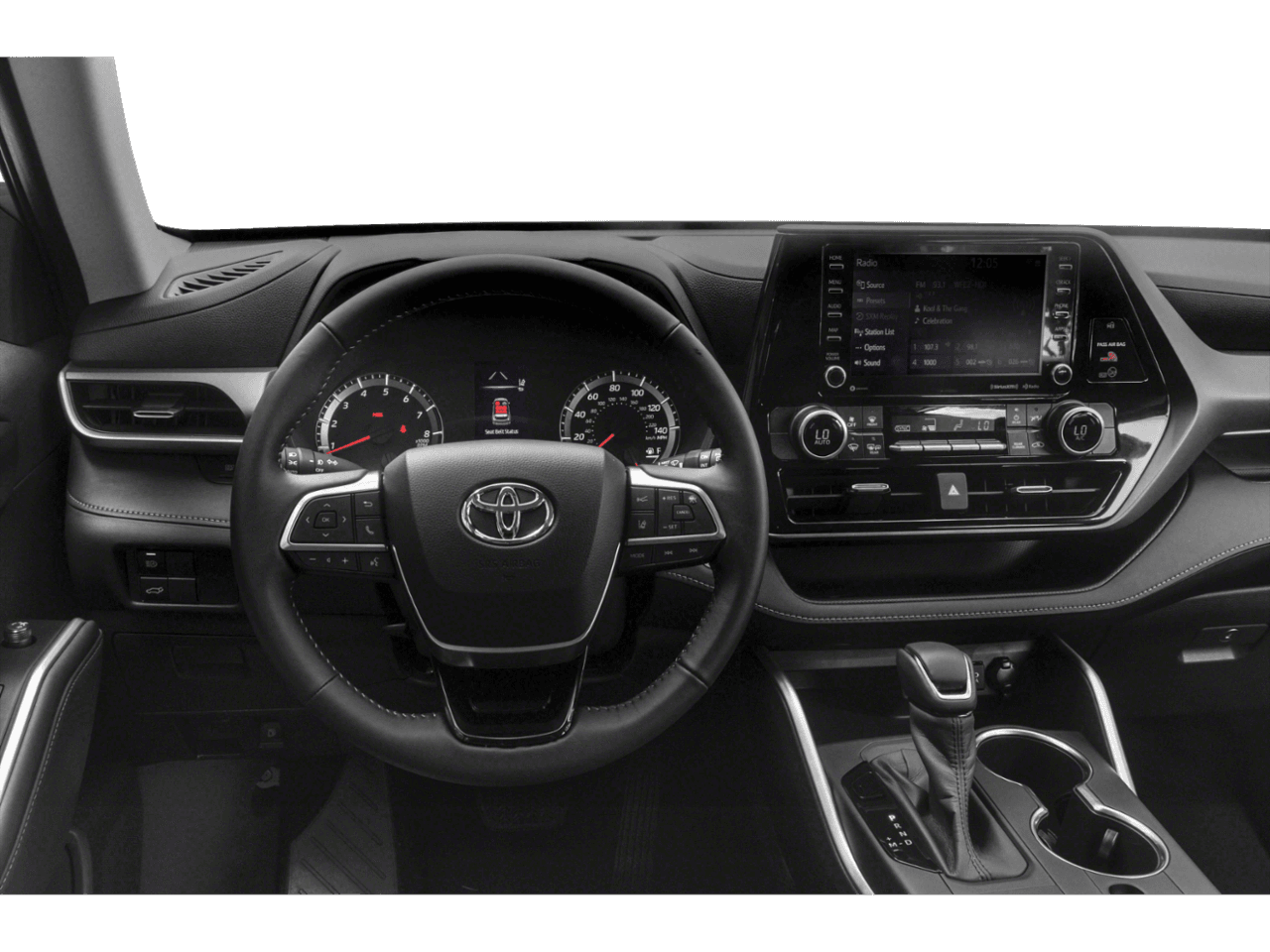 2020 Toyota Highlander LE - Interior Drivers Dash