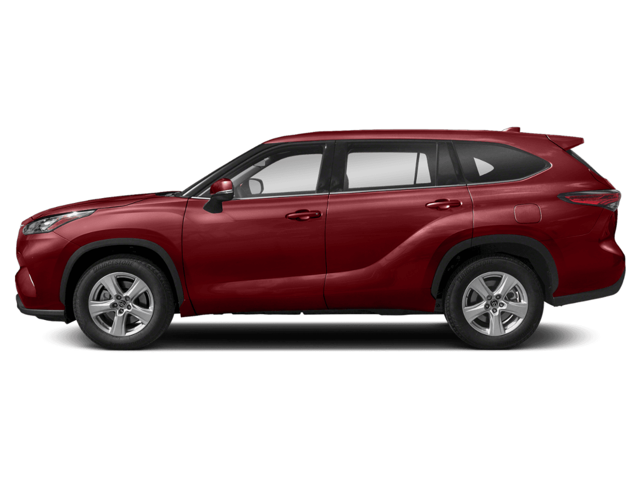 2020 Toyota Highlander LE - Profile, facing to the left