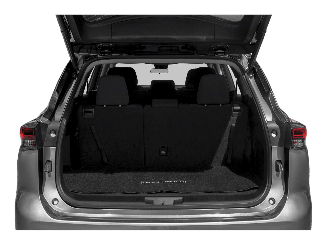 2020 Toyota Highlander LE - Interior Trunk with Hatch Open Feature