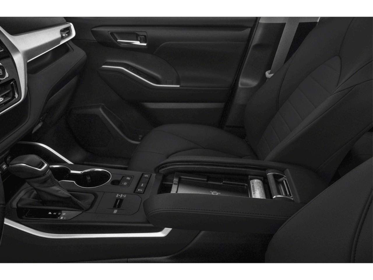 2020 Toyota Highlander XLE - Interior Center Storage Console