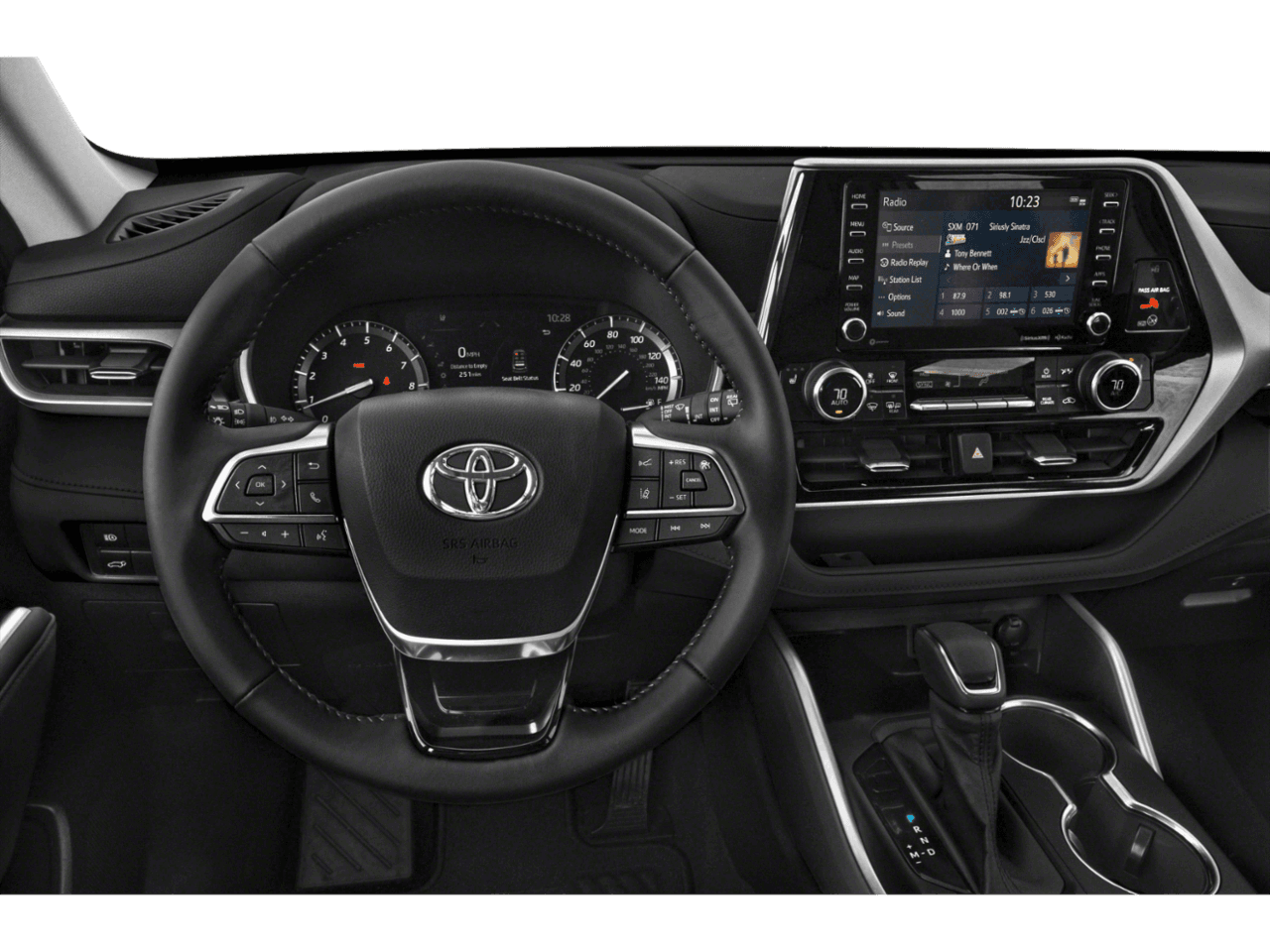 2020 Toyota Highlander XLE - Interior Drivers Dash