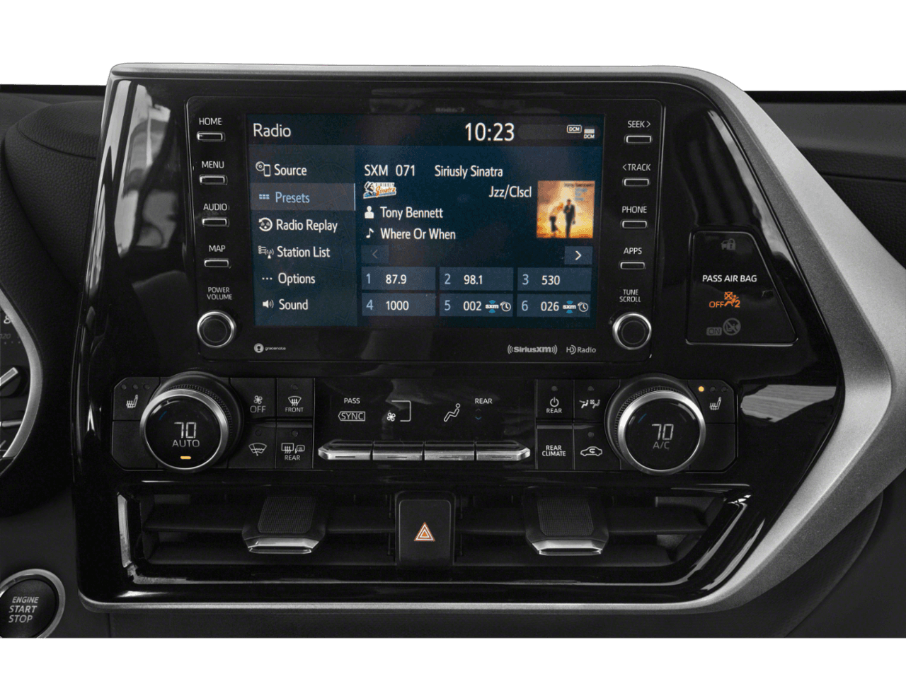 2020 Toyota Highlander XLE - Interior Stereo System