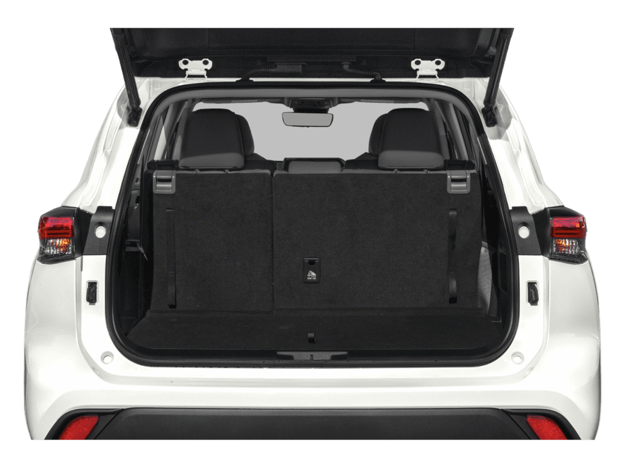 2020 Toyota Highlander XLE - Interior Trunk with Hatch Open Feature