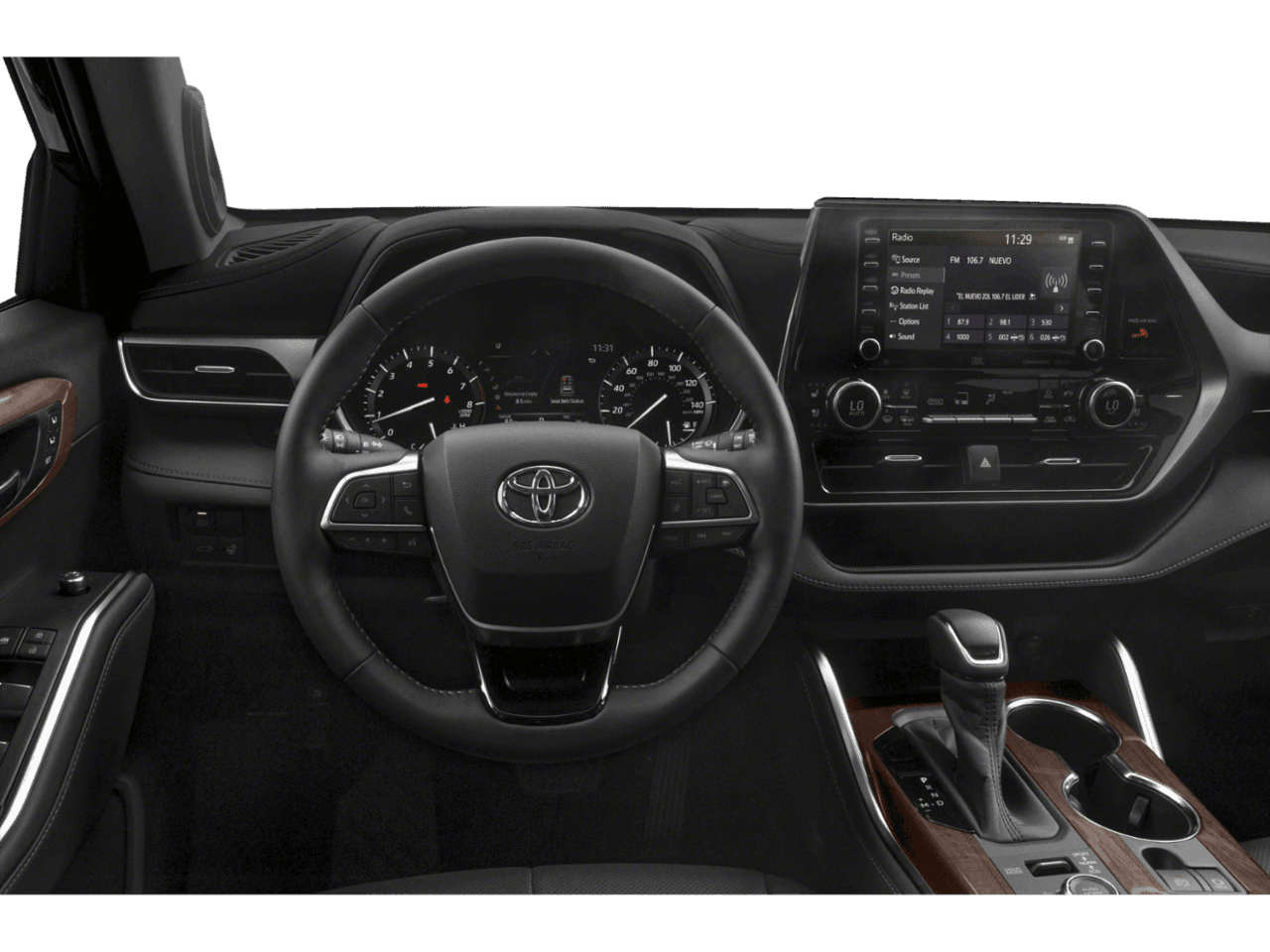 2020 Toyota Highlander Limited - Interior Drivers Dash