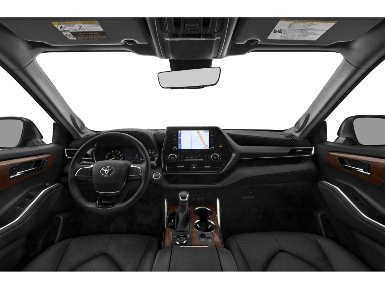 2020 Toyota Highlander Limited - Interior Full Dash Basic