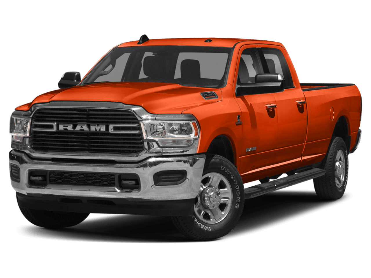 2020 Ram 2500 Big Horn - Front 3/4, facing to the left